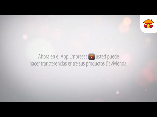 App Empresas Transferencias entre mis productos