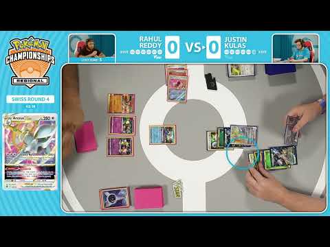 TCG Rahul Reddy Vs Justin Kulas | 2023 Pokémon Hartford Regional Championships Swiss R4