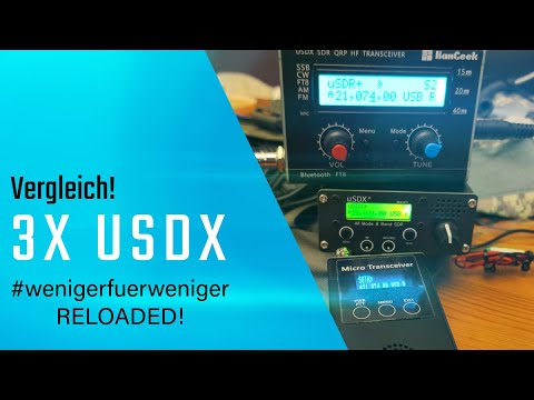 3 USDX radios tested 🔊📻 – Which one really impresses? #lessforless Reloaded!
