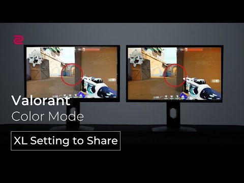 XL Setting to Share – VALORANT Color Mode New