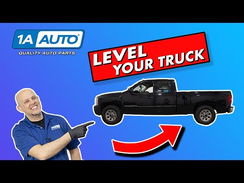 Don’t Like Your Truck Sitting Low in the Front? You Can Change It With a Leveling Kit!