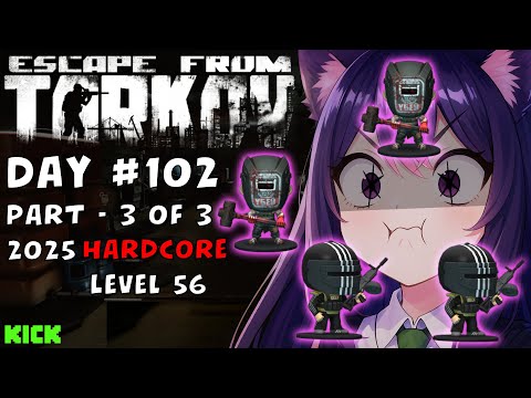 Escape from Tarkov: Level 56 PvP Solo - Gamer VTuber - Part 3 of 3 - Day 102 thumbnail