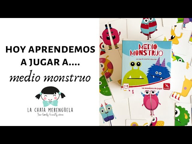 Vídeo relacionado con Ludilo - Medio Monstruo | Juegos De Mesa Niños 4 Años O Más | Juegos Educativos Niños 4 Años De Partidas De 10 Minutos | Juego De Mesa De 2 A 4 Jugadores