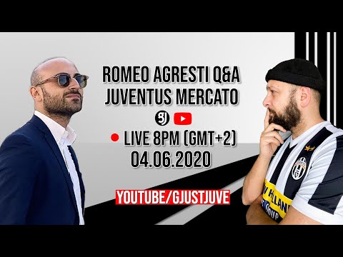 Live ROMEO AGRESTI Q&A | Juventus Mercato [teaser]