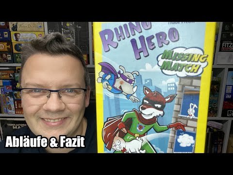 Rhino Hero - Missing Match (Haba) - Mitbringspiel ab 4 Jahren