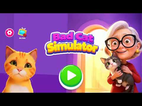 Bad Cat Simulator: Prank Gran - A Purr-fect Adventure