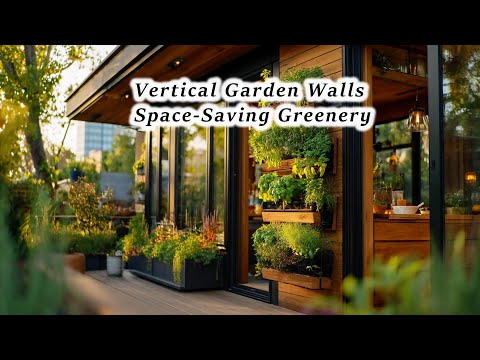Vertical Garden Walls Space Saving Greenery for Small Backyard