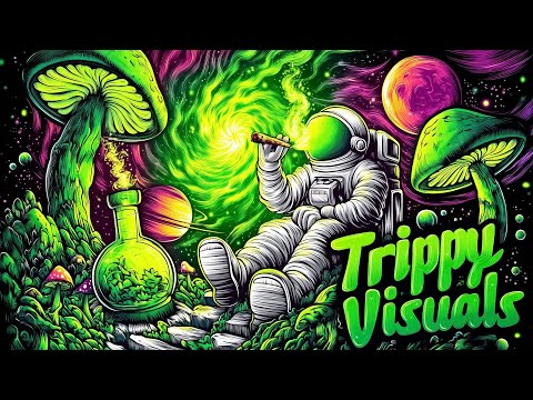 Psy Dub Mix | Trippy Visuals + Magic Mushroom Animation | Psychedelic Video