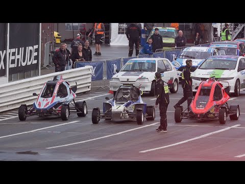 BK Rallycross Round 2 Buxtehude - X Cross Car practice super slow motion shots