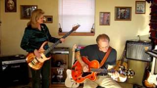 Jitterbug Waltz  -  Electric Guitar and Bass w/Keyboard JIM&DEB.AVI