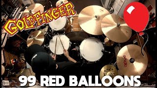 99 Red Balloons - Goldfinger - Drum Cover