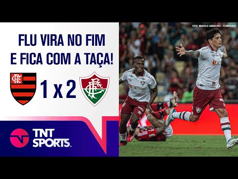 FLUMINENSE VIRA, VENCE O FLAMENGO E É CAMPEÃO DA TAÇA GUANABARA! | FLAMENGO 1X2 FLUMINENSE