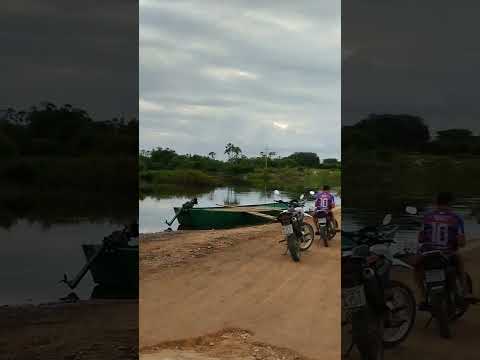 passagem molhada da zona rural de Quixeré no Ceará