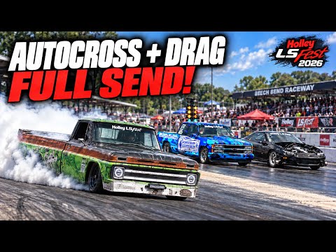 LS Fest 2026 Autocross & Drag Racing FROM SIDEWAYS TO FULL SEND! | thumbnail