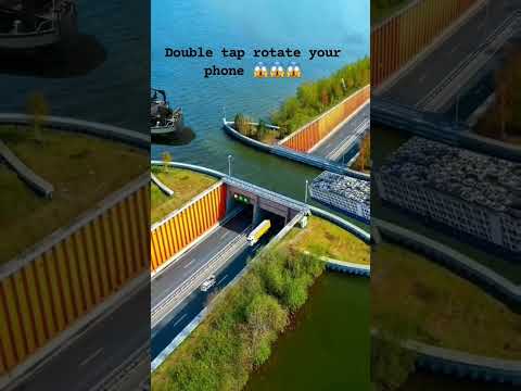 Bridge in Harderwijk, Netherlands very beautiful place in the world#short