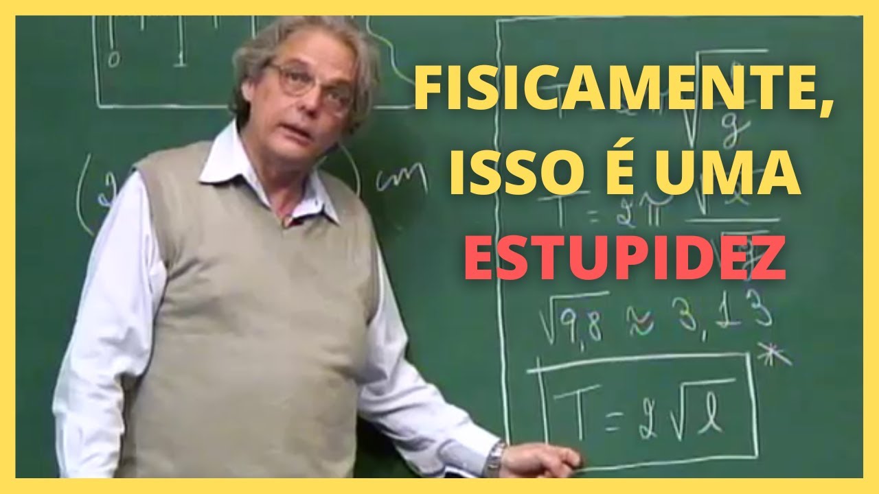 UMA DIFERENÇA ENTRE FÍSICA E MATEMÁTICA | Ledo Vaccaro