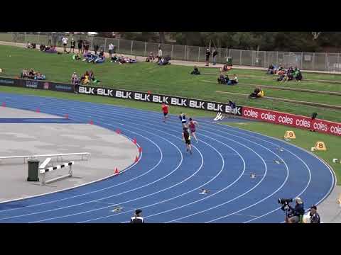 4 x 100m Relay U20 Men Final, Australian Athletics Championships, Olympic Park, Sydney 2/04/2019