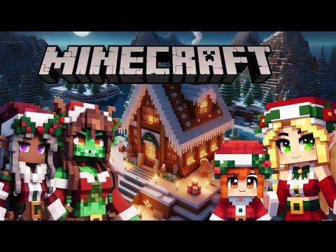 Insane Minecraft Legion Gingerbread House Build!