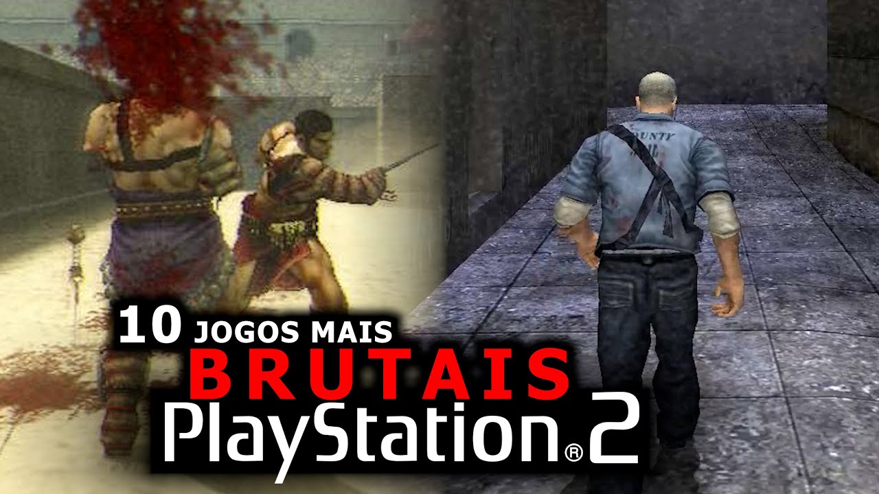 TOP 10 JOGOS MAIS BRUTAIS DO PS2