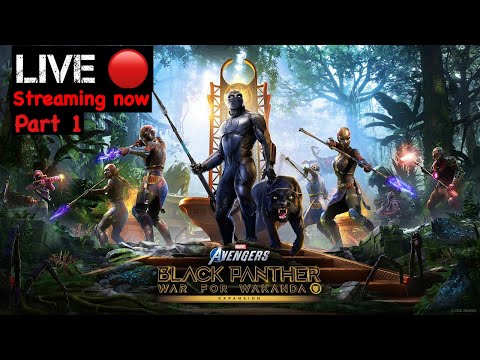 Marvel's Avengers Black Panther DLC - GAMEPLAY PS5 Part 1 - WELCOME TO WAKANDA