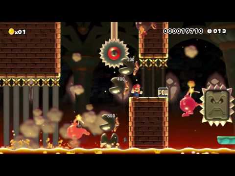 Super Mario Maker - Pro Problems: POW chicka bow wow