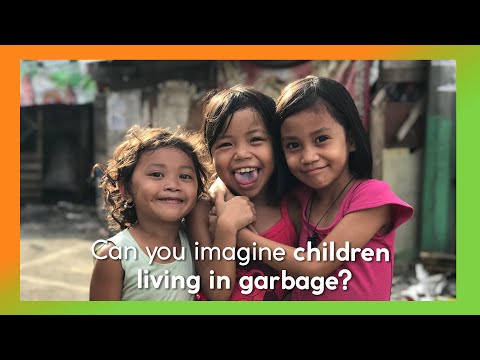 Have you ever imagined living children in garbage?