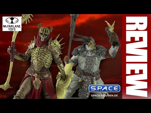 Vídeo relacionado con McFarlane Toys Diablo IV Lightning Storm Druid (Epic) Figura Posada a Escala 1:12 con Cabeza y Mano Intercambiables, 3 Armas, Base de exhibición y Arma misteriosa - Canaliza la Furia de la ira de la