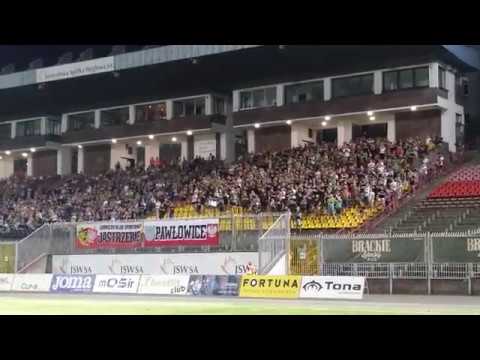 "HYMN POLSKI" - podczas meczu GKS Jastrzębie  - Odra Opole 31.08.2019