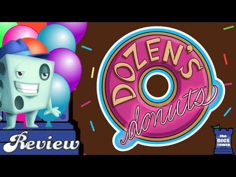 Dozen's Donuts Review - with Tom Vasel