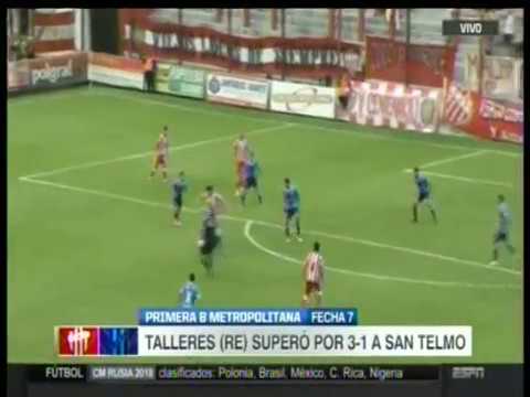 TALLERES (RE) 3 vs san telmo 1 - 1eraB 2017/18