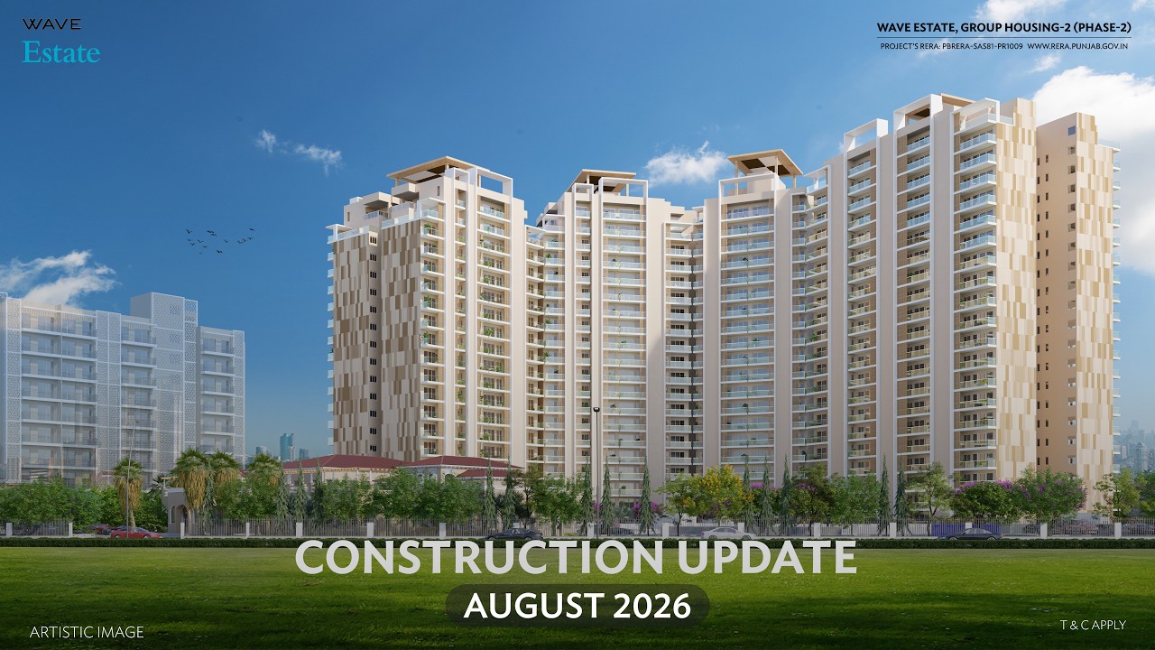 August 2026 Construction Update – Wave Estate