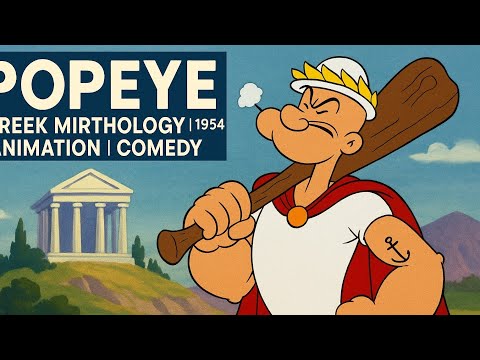 Popeye | Greek Mirthology | 1954 | Animation| Comedy