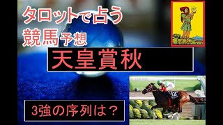 【天皇賞秋】タロットで占う競馬予想【3歳の序列は？】