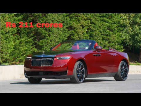 Unveiling the Rolls-Royce La Rose Noire Droptail: The World's Most Expensive Car!