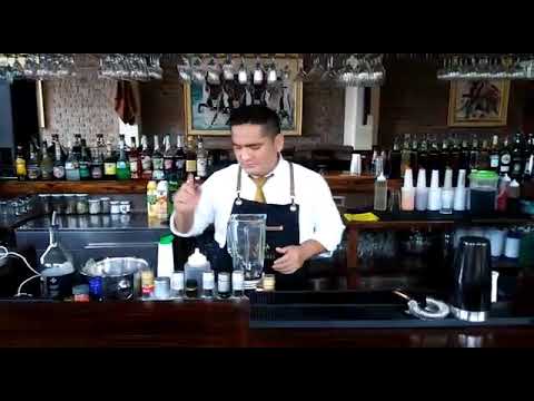 Pisco sour preparacion en licuadora