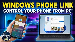 Control Your Phone from PC! 📲 How to Setup Windows Phone Link (Step-by-Step Guide 2026) ✅