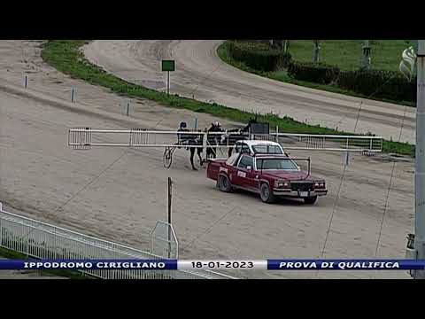 Aversa trotto 18 Gennaio 2023 - Prova di qualifica