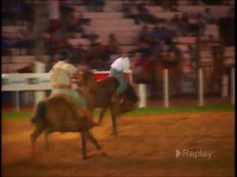 gineteada 28º rodeio crioulo internacional da vacaria (1º dia ginetes novos)