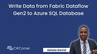 Write Data from Fabric Dataflow Gen2 to Azure SQL Database
