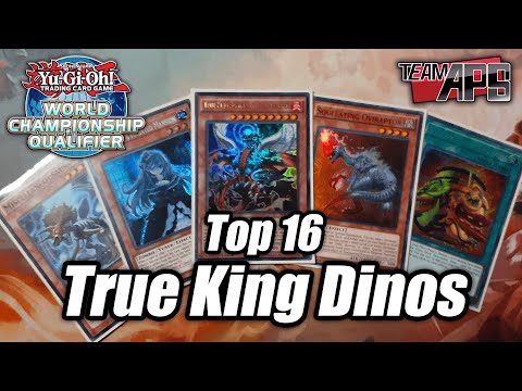 Yu-Gi-Oh! Top 16 True King Dinosaur Deck! | February 2020