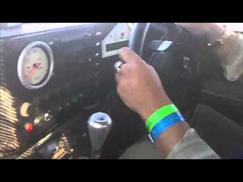 Testing Ray Gimbert's Cosworth-powered, spaceframed Anglia