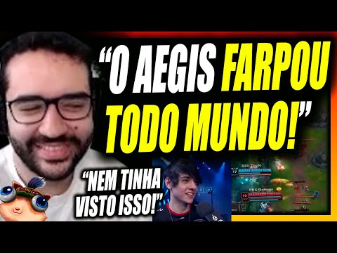 TAKESHI REACT BRONZIOCRE: "PENTAKILL do GREV e AEGIS farpa pesado a PAIN - CBLOL DA ZUEIRA"