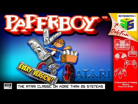 Every version of Paperboy ever released!! - Over 25 Systems!