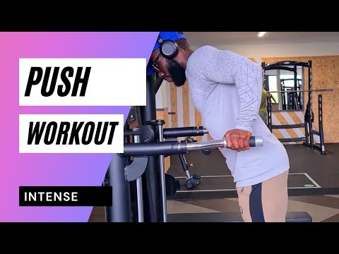 Push Workout|| This is what my push day workouts look like