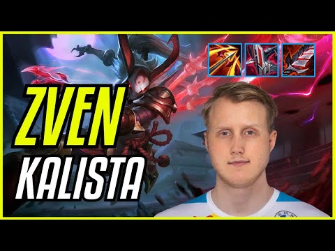 ZVEN - KALISTA vs KOG'MAW ADC - NA MASTER - PATCH 11.11