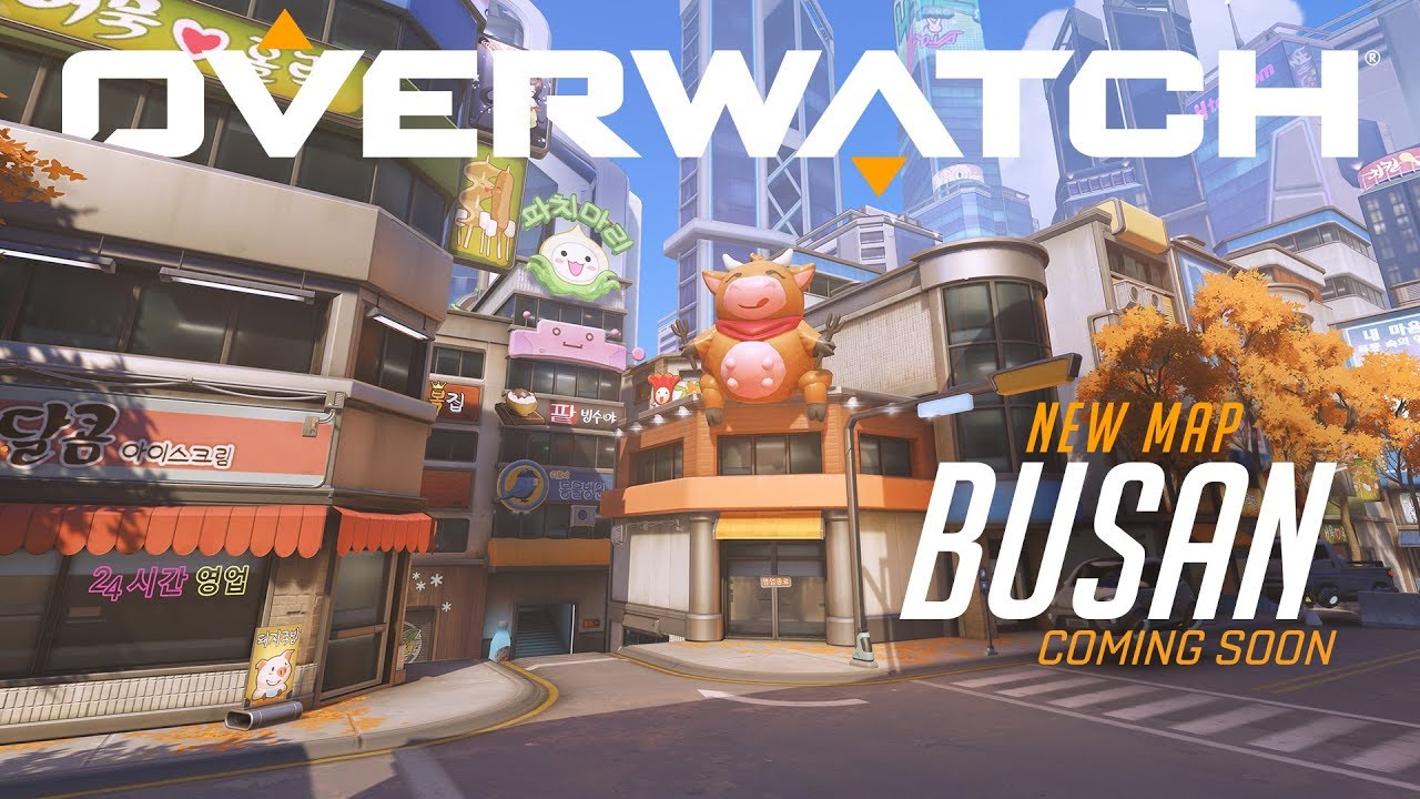 [NOW PLAYABLE] Busan | New Control Map | Overwatch - YouTube