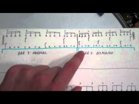 Drum Lesson - Beat Displacement Concept