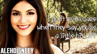Victoria Justice ft Victorious Cast - You&#39;re the Reason Acoustic Version Lyrics HD