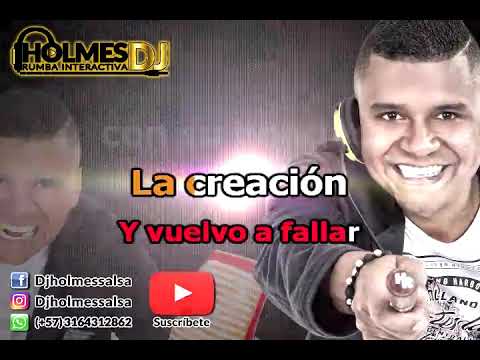 VUELVO A FALLAR / ORQUESTA MULENZE / Vídeo Liryc letra / Holmes DJ