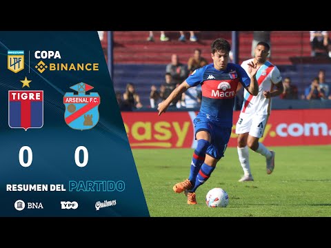 #CopaBinance | Fecha 12 | resumen de Tigre - Arsenal
